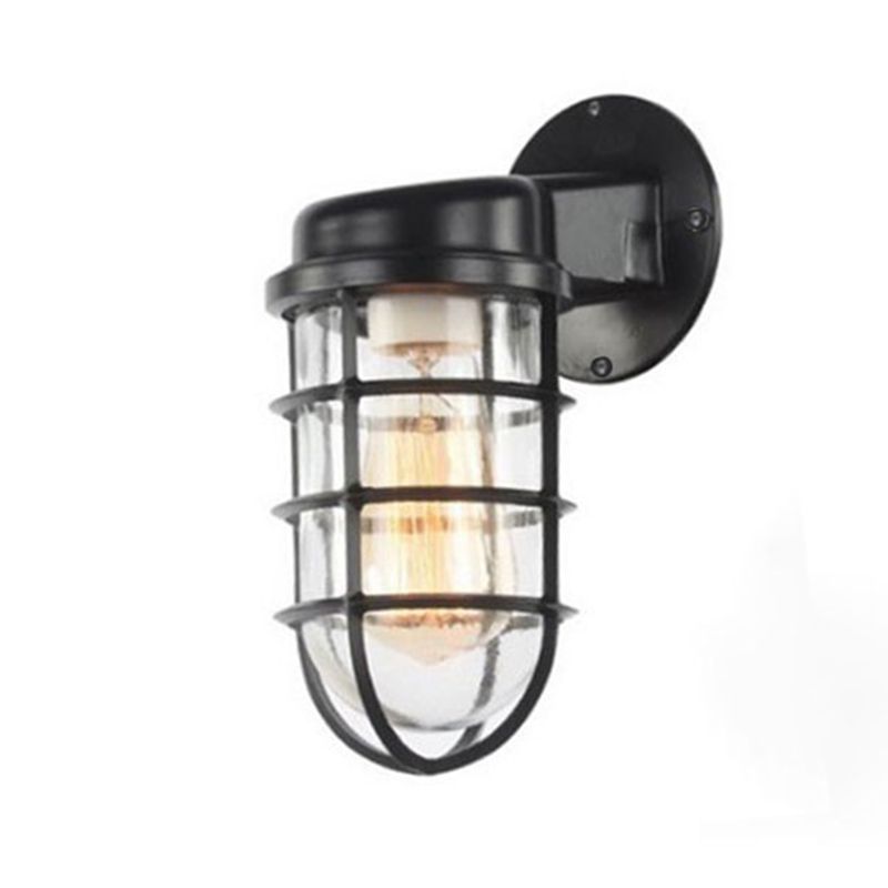 Éclairage de murs en cage en cage industriel Light Light Mur Murd Sconce éclairage pour le restaurant