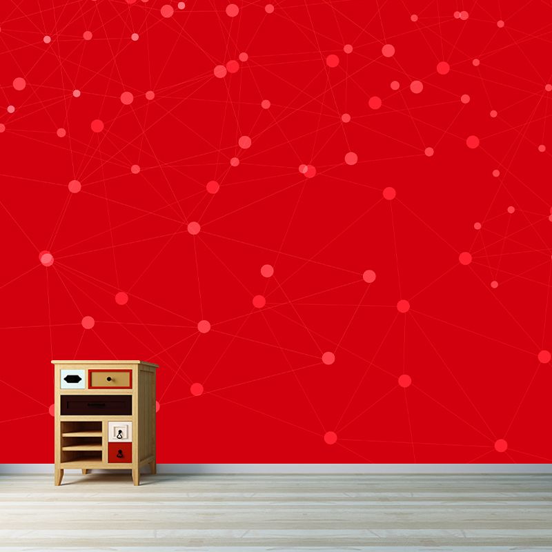 Horizontal Illustration Geometric Patterns Mural Wallpaper Wall Murals for Bedroom