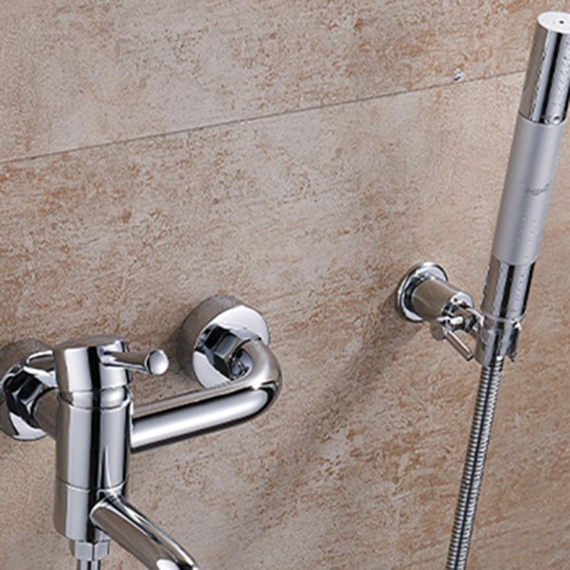 Popular Bathtub Faucet Swivel Spout Wall Mounted Tub Filler Trim
