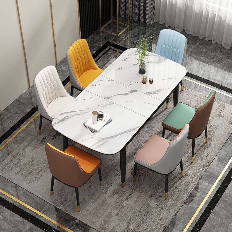 1/5/7 Pieces Dining Table Set Rectangle Dining Room Furniture Set