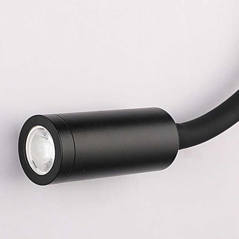 Adjustable Spotlight Design Bedside LED Reading Lamp Modern Simplicity Style Wall Mount Lamp for Bedroom