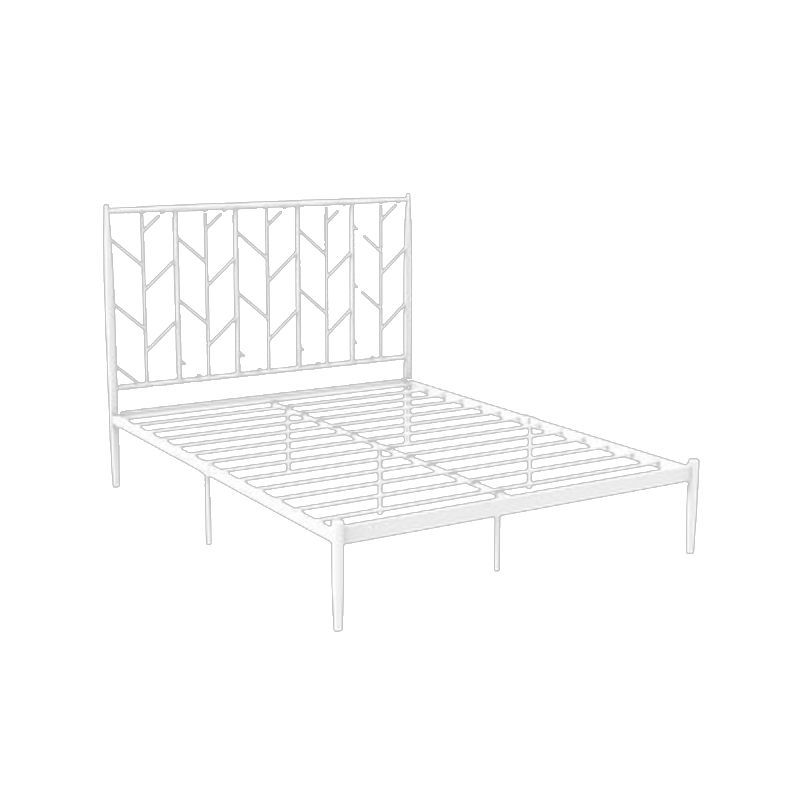 Modern and Contemporary Metal Open Frame HeadboardNo Theme Bed