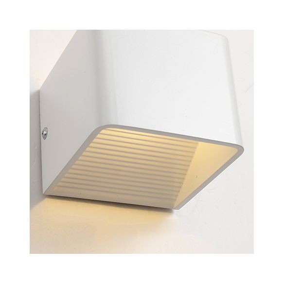 Cube Schattenleuchten Lichtminimalismus Aluminium warm/weiße Beleuchtung LED LED LEDIGKEIT