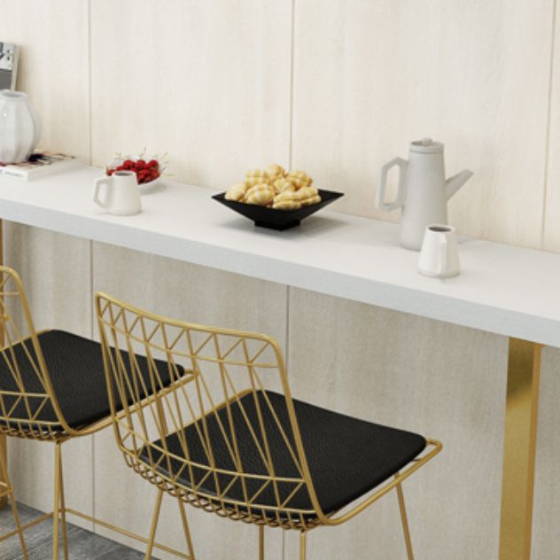 Glam Solid Wood Bar Stool and Table Set 1/4/7 Pieces Pub Table Set