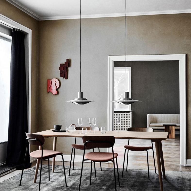 Postmodern Metal Tiers Design Single Bulb Pendant Light for Bedroom Dining Room