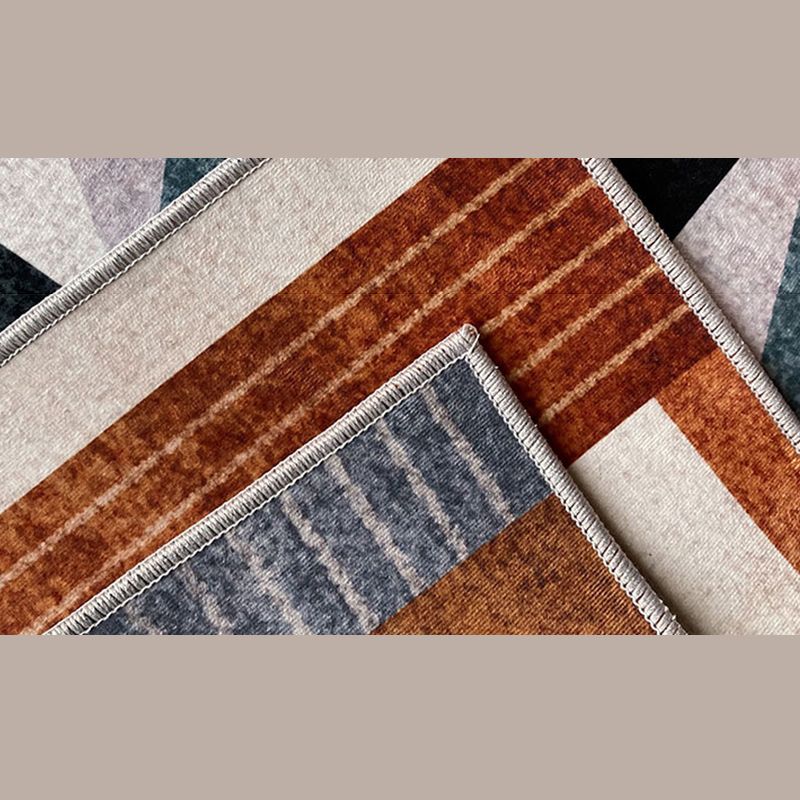 Funky Leopard Pattern Area Rug Modern Individuality Carpet Non-Slip Backing Rug for Home Decoration