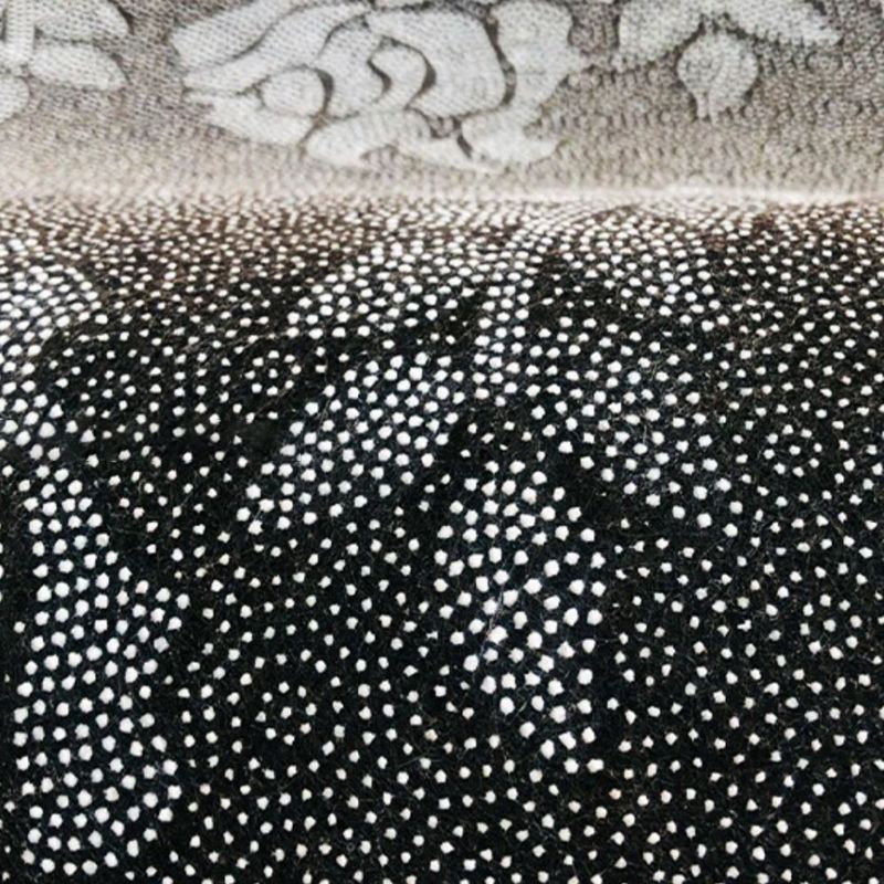 Dark Green Modern Carpet Polyester Christmas Tree Carpet Washable Carpet for Home Decor