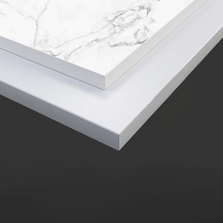 White Bar Dining Table Traditional Luxury Rectangle Bar Table with Trestle Base