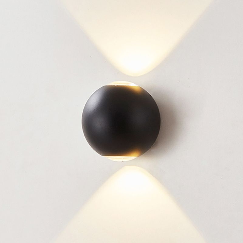 Moderne Stil Ball Wandbeleuchtung Metall Multi -Lichter Wandscheibe Jung