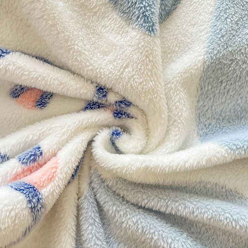 Popular Fitted Sheet Cartoon Printed Non-Pilling Fade Resistant Flannel Fitted Sheet