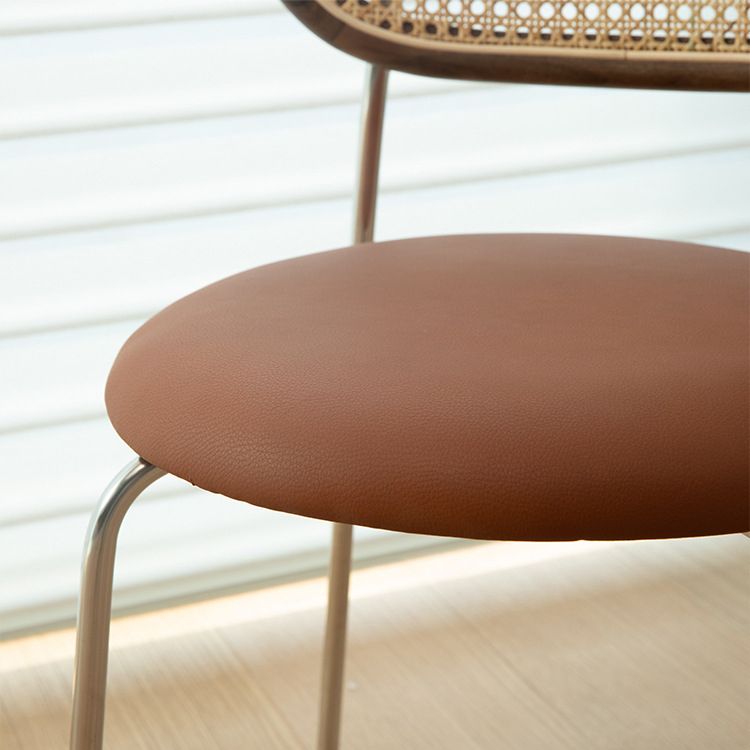 Contemporary Home Side Chair King Louis Back Metal Dining Room Chair