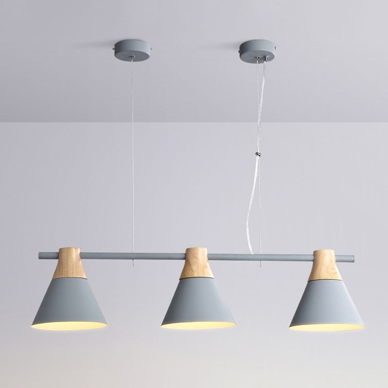 Contemporary Island Light Colorful Hanging Lighting Fixture for Dining Room
