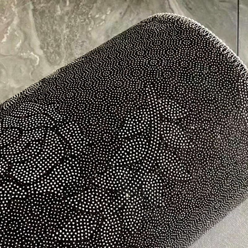 Prachtig woonkamer tapijt trendy grijs polyester gebied tapijt indoor tapijt met niet-slipachter