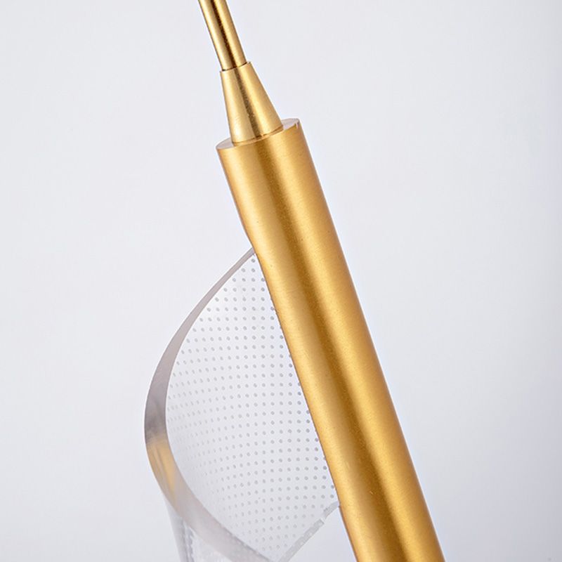 Stile moderno a led in metallo Luce a sospensione per soggiorno per soggiorno sala da pranzo