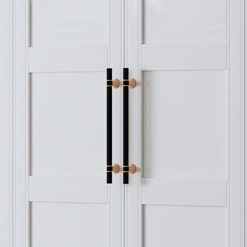 Engineered Wood Wardrobe Armoire Modern White Wardrobe Cabinet