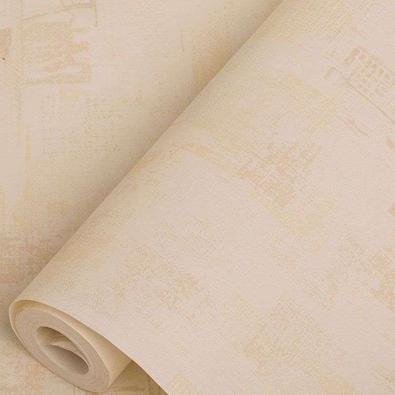 Pastel Color Vintage Castle Wallpaper Non-Pasted Water-Resistant Wall Covering