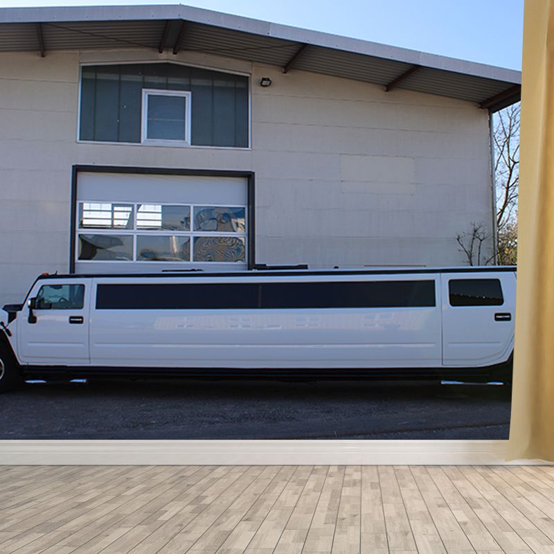 Contemporary City Transportation Wallpaper Murals Moisture Resistant Full Size