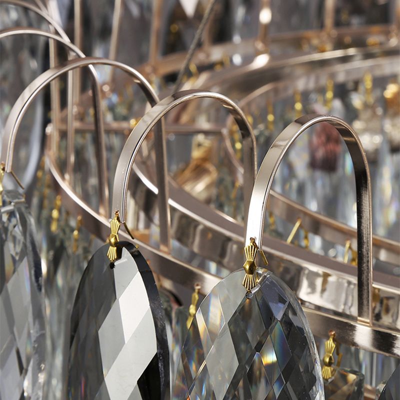 Modern Pendant Chandelier Linear Island Lighting Pendant Light in Grey