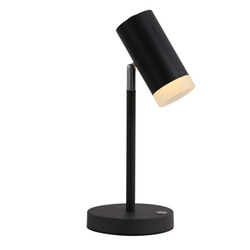 Geometrie -Tischlampe moderner Metall mit einem Lichttischlicht