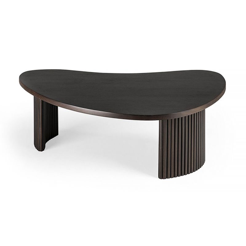 3 Legs Bunching Tables Solid Wood Geometric Coffee or End Table