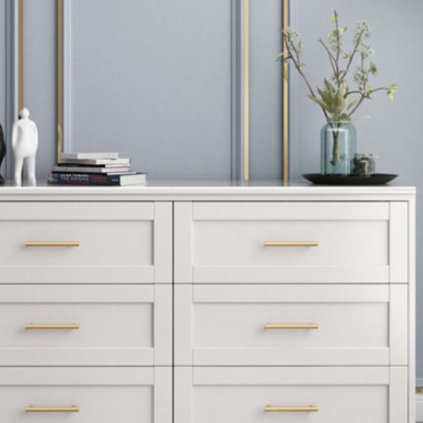 Classic Glam Storage Chest Solid Wood Storage Chest Dresser , 17.55 Inch Width