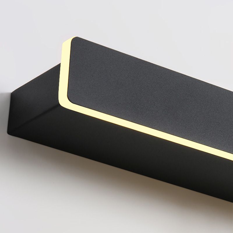 Rectangle Shaped Wall Sconce Modern Metal Acrylic LED Indoor Wall Mount Light (Without  Decorations)