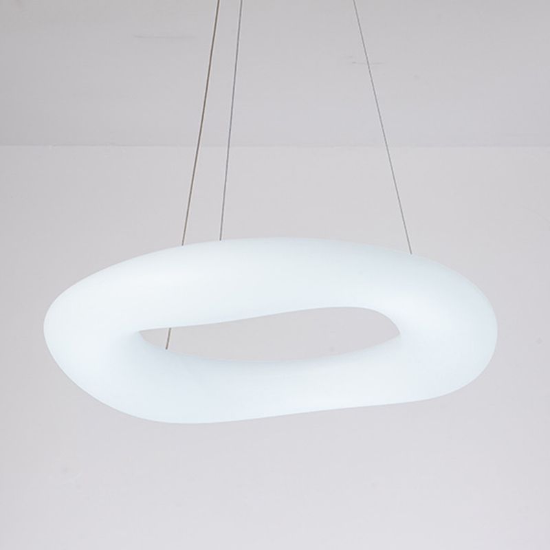 Lámpara colgante de LED de estilo simple moderno dormitorio de la sala de estar colgante
