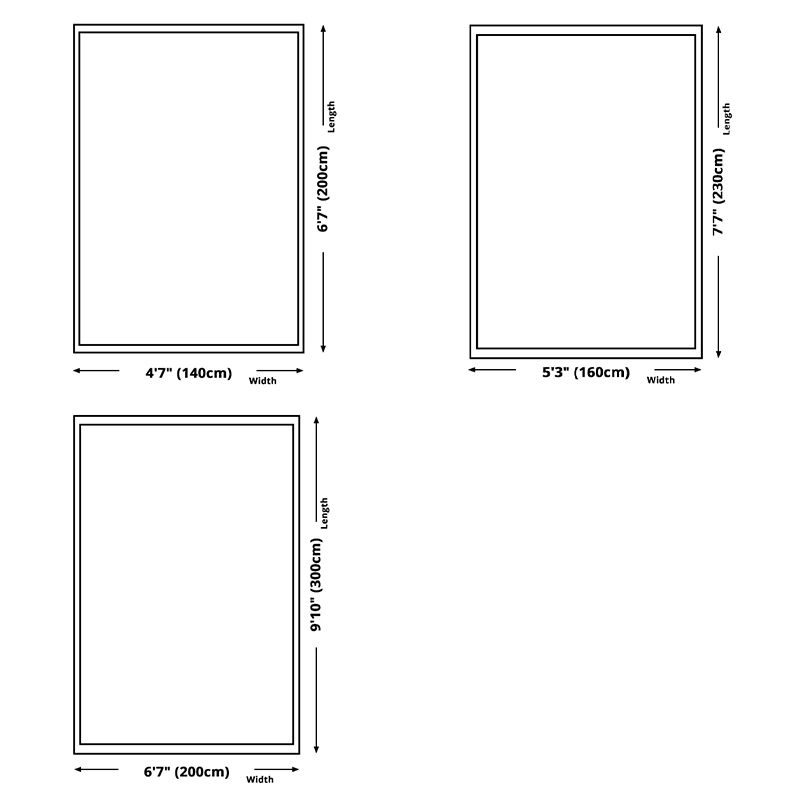 Nostalgia Living Room Carpet Floral Print Rug Polyester Anti-Slip Backing Carpet