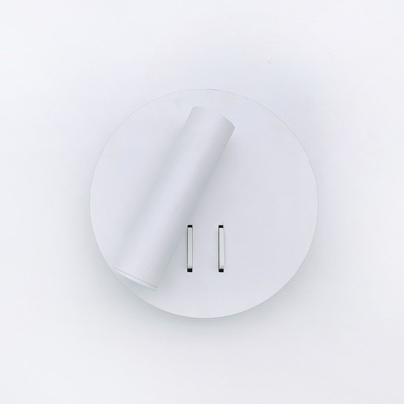 Modern Wall Sconce Simple LED Wall Mount Lamp with Acrylic Shade for Living Room