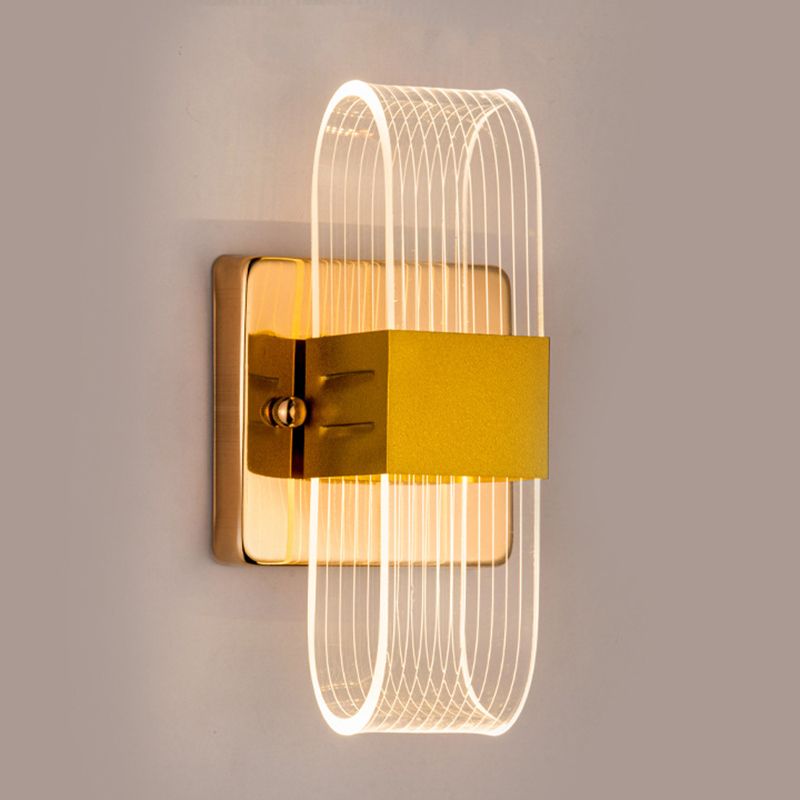 LED Indoor Decoration Sconce Light Ambient Lighting Wall Lamp with Acrylic Shade
