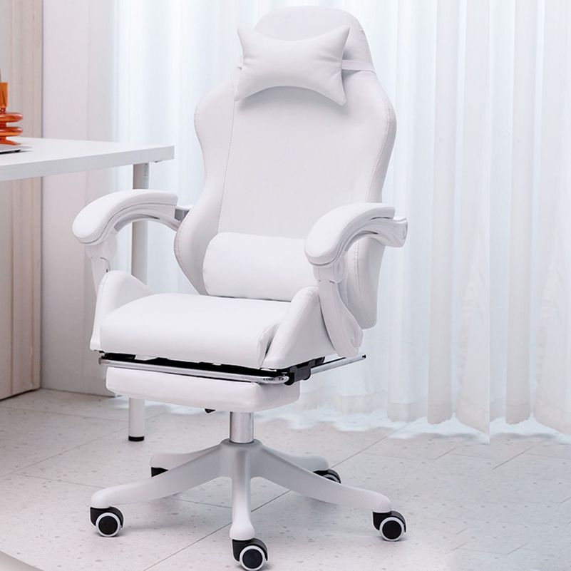 Modern Computer Chair Adjustable Arms Chair Mesh Task Chair with Wheels