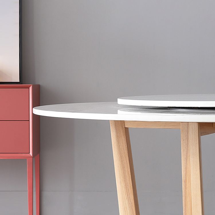 Simplicity Dining Site Table Round Sled Base Dining Room Home Furniture