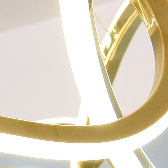 Contemporary Pendant Light Circle Cylinder Ceiling Light for Living Room