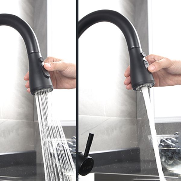 Modern Style Kitchen Faucet 304 Stainless Steel Lever Handle Kitchen Faucet