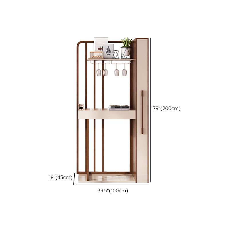 Contemporary Counter Height Set 1/2/3 Pieces Table and Stool Set