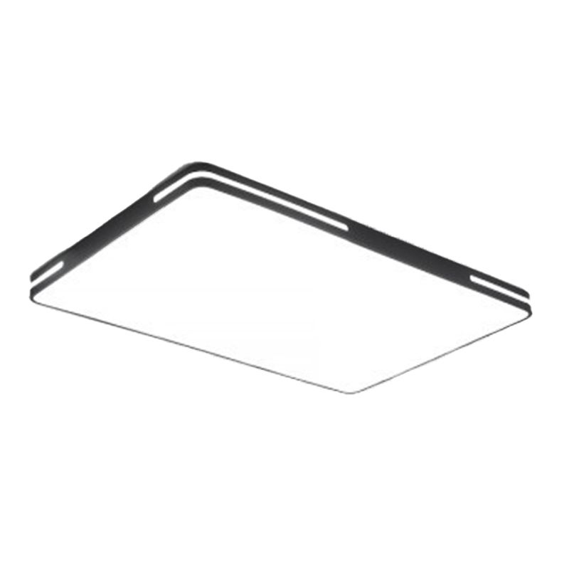 Metal Geometric Flush Mount Fixture Modern 1 Light Flush Light Fixture