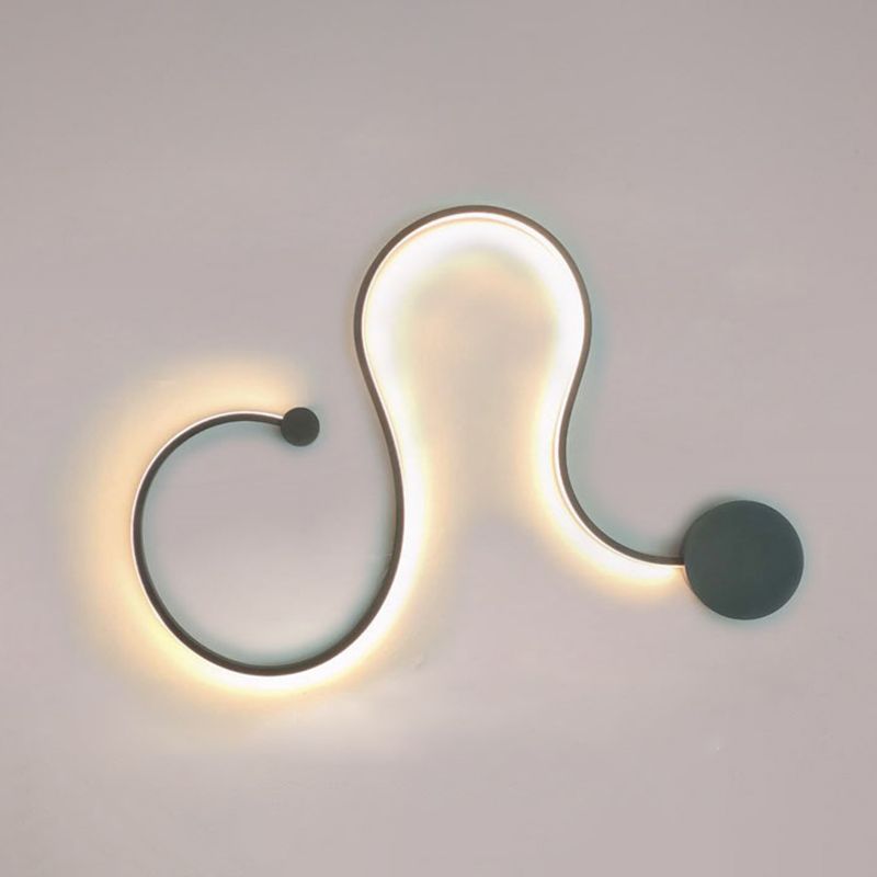 1 Licht linearer Schatten Wandleuchten moderne einfache Modestil-Wandbeleuchtung