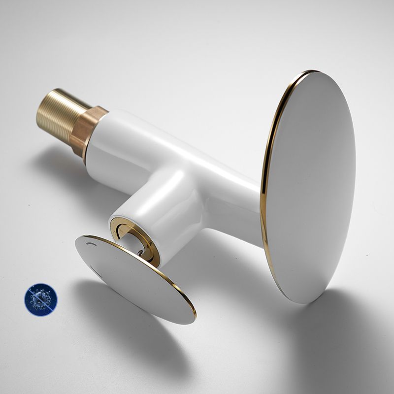 Modern Faucet Waterfall Spout Single Hole Lever Handle Bathroom Faucet