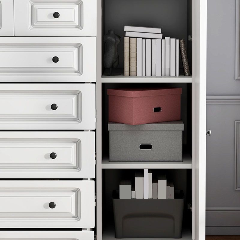 14.82-inch Width Contemporary Dresser Manufactured Wood Storage Chest