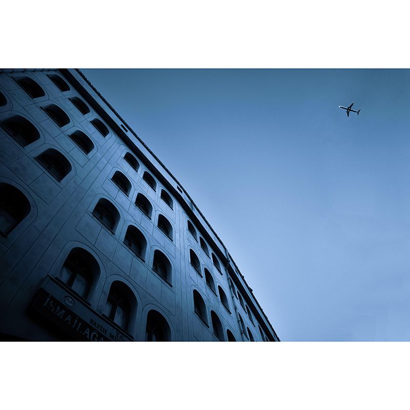 Construction Mural Contemporary Mildew Resistant for Room Decor