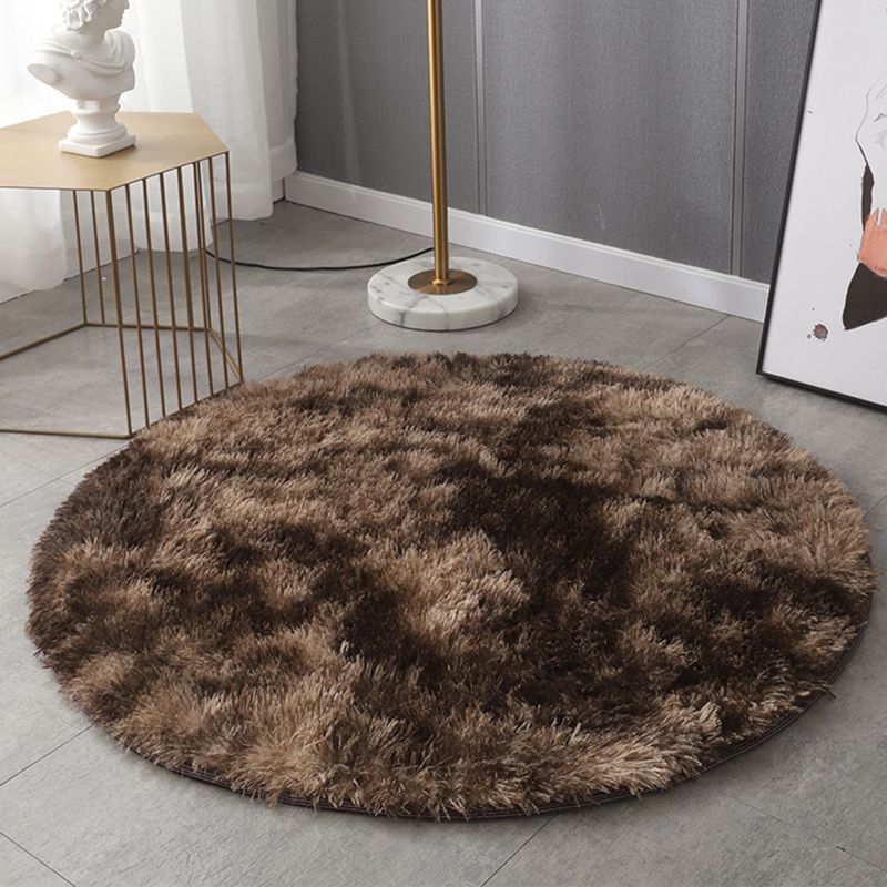 Eenvoudige vaste kleur Tapijten Multi-kleuren Polyster Area Tapijt Non-slip achterste Pet Vriendelijke gemakkelijk verzorging binnen Tapijt voor slaapkamer