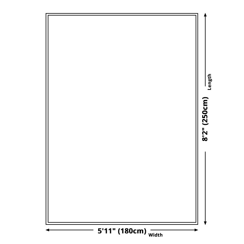 Ungewöhnlicher Teppich mit nahtlosen geometrischen Formen, mehrfarbiger, zeitgenössischer Teppich, Polyester, rutschfeste Rückseite, für Heimdekoration