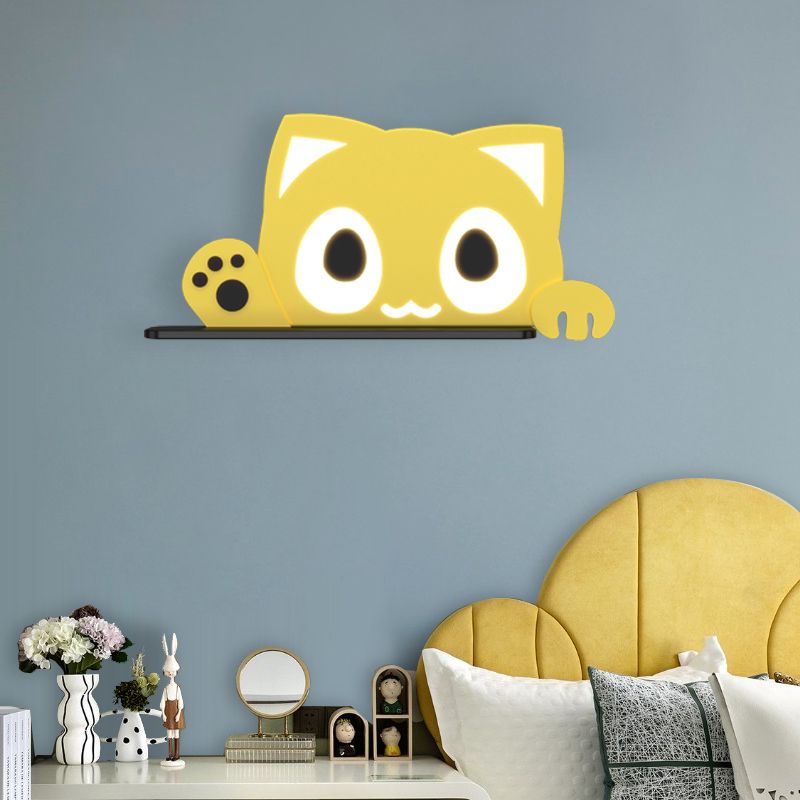 Cartoon Wall Light Fixture Modern Style Metal Wall Mount Lighting