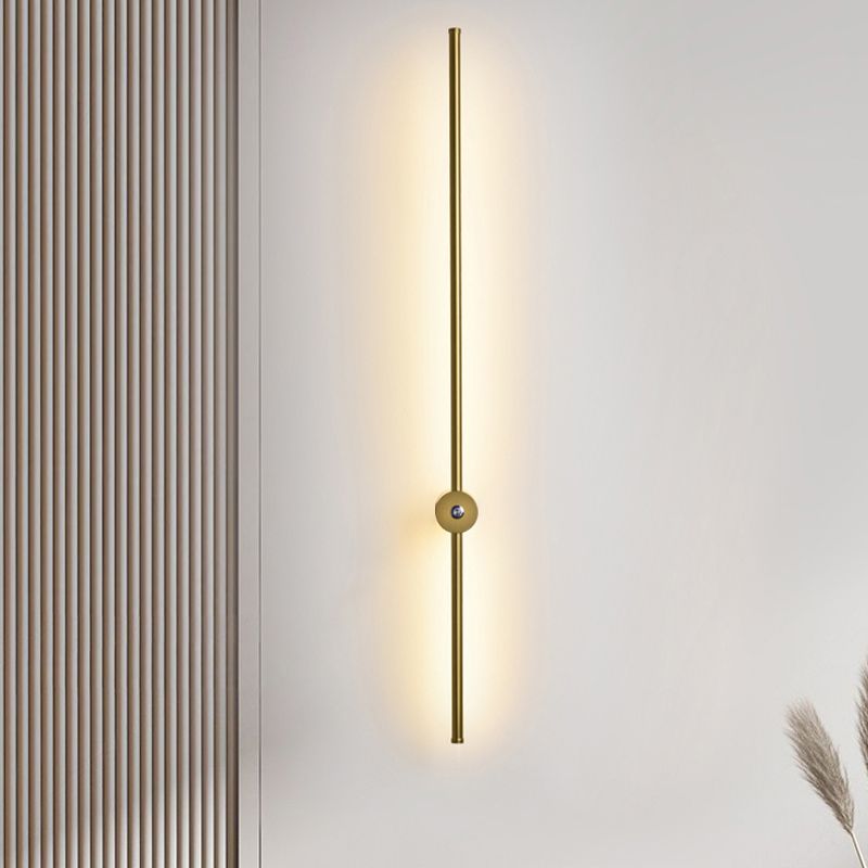 Modern Style Linear Shape Wall Sconce Metal Wall Lighting for Dining Room