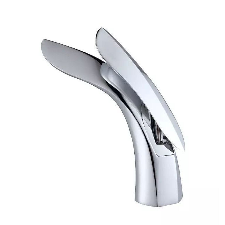 Light Luxury Vessel Faucet Single Hole Faucet Lever Handle Bathroom Faucet