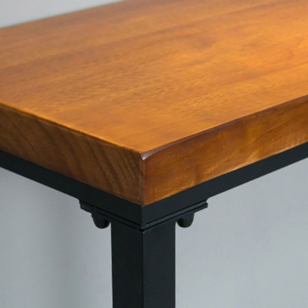 Industrial Pub Dining Set 1/2/5 Pieces Rectangular Bar Stool and Table Set