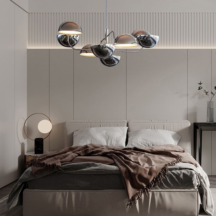 8 têtes Postmodern Chandelier Plafond Plafond Pendant pour le salon salle à manger