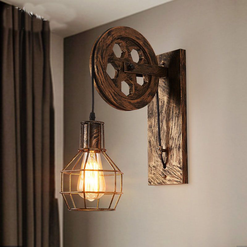 Simplicity Adjustable Metal Wall Lamp Industrial Wall Sconce Lighting Fixture