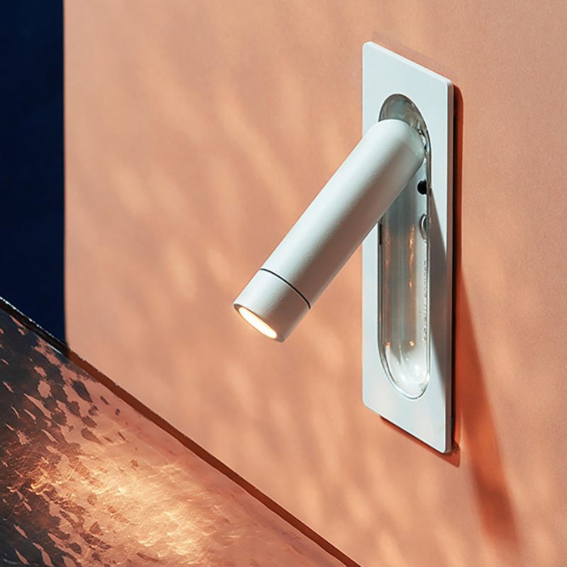 Modern Style Wall Washer Light Minimalist Metallic LED Wall Sconce for Sitting Room