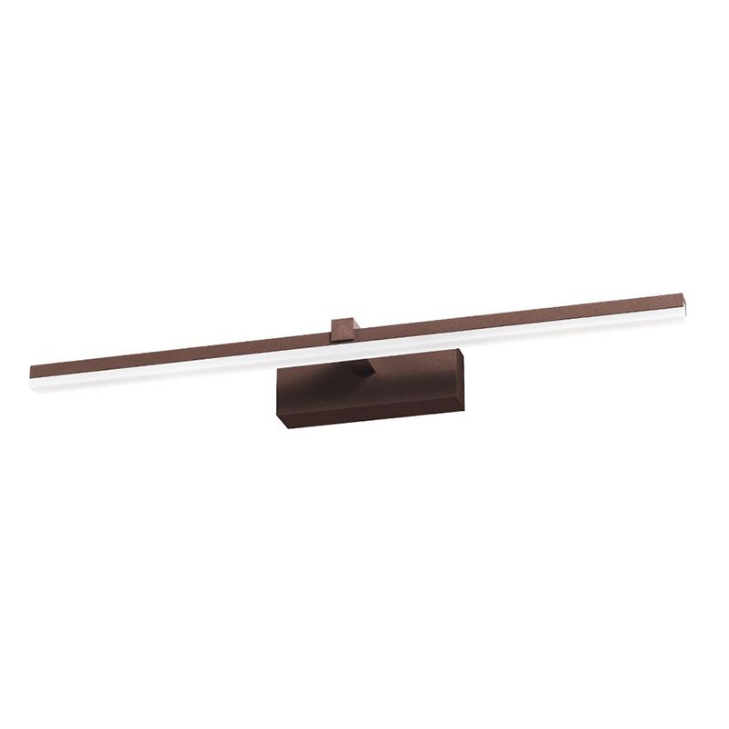Modern Simple Style Aluminum Vanity Light Strip Shape Vanity Lamp for Shower Room